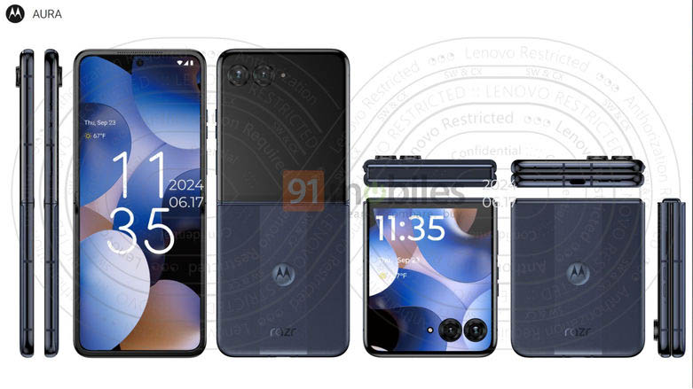 Motorola Razr 50s Ultra leaks