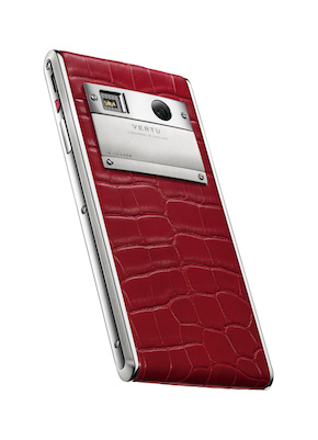 Vertu Acer Diamonds Red Alligator