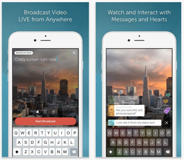 Twitter lance Periscope, son application de live-stream vidéo