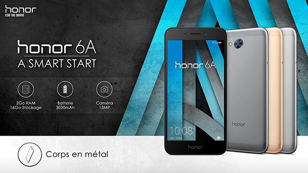 Le Honor 6A est disponible