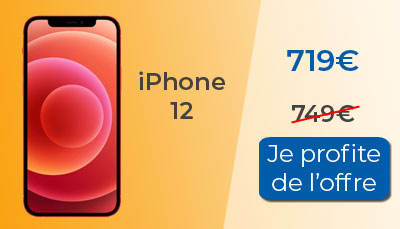 L'iPhone 12 est moins cher chez Red by SFR