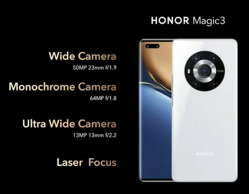 La caméra du Honor Magic 3