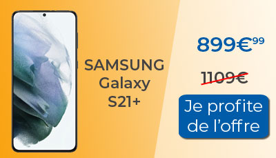 Soldes : Samsung Galaxy S21+ en promotion à 899?