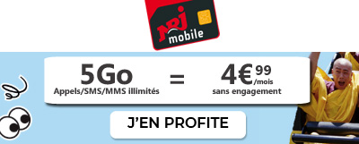 Promo NRJ Mobile 5Go