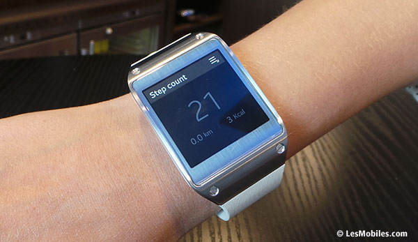 Prise en main Samsung Galaxy GeaR