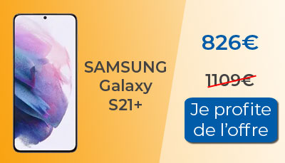 Samsung Galaxy S21+ au meilleur prix chez Rakuten