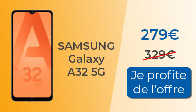 Soldes : Samsung Galaxy A32 en promotion chez Rakuten