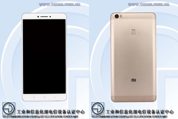 Le Xiaomi Mi Max certifié en Chine