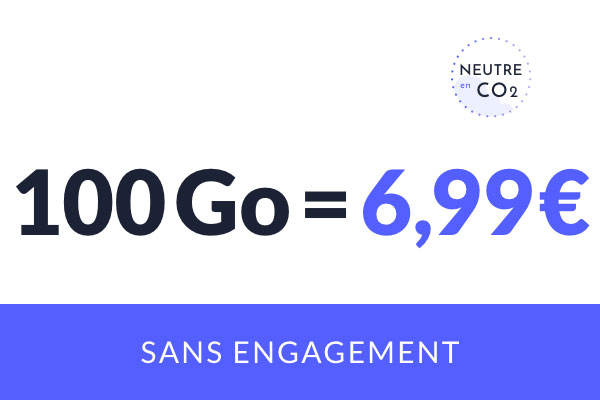 BON PLAN : Un nouveau forfait mobile avec 100Go à seulement 6.99€ par mois !