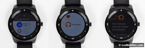 LG G Watch R : Play Musique