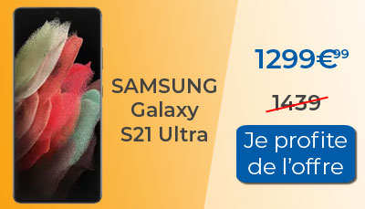 Soldes : Samsung Galaxy S21 Ultra en promotion