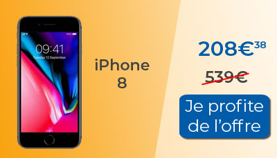 Soldes sur l'iPhone 8