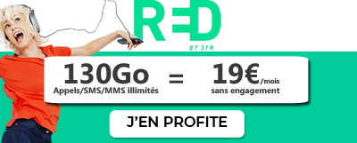 Forfait RED 130Go