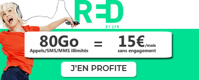 Forfait RED 80Go