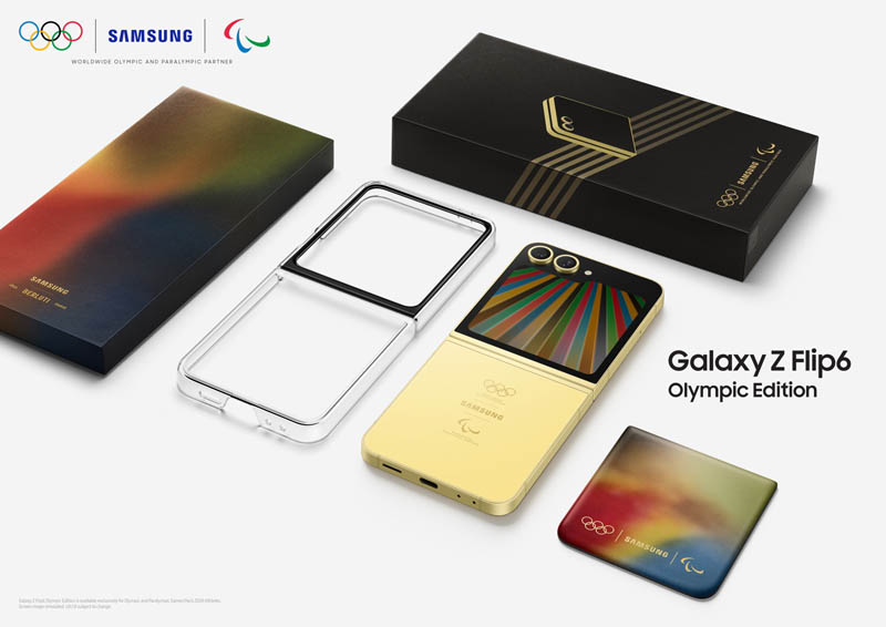 Samsung Galaxy Z Flip6 Edition Olympique