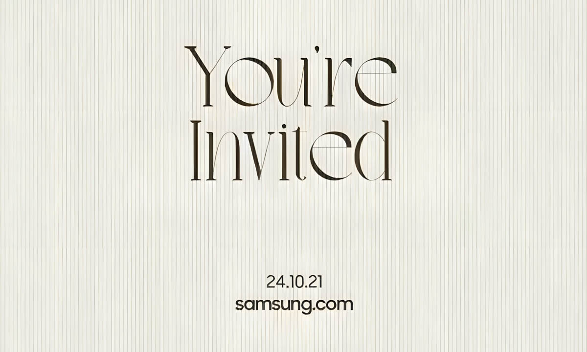 Samsung Galaxy Z Fold6 Special Edition invitation