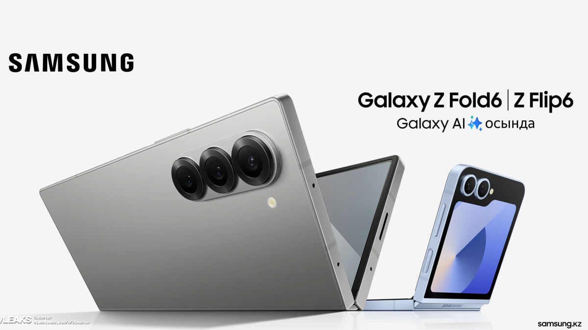 Samsung Galaxy Z Fold6 et Galaxy Z Flip6