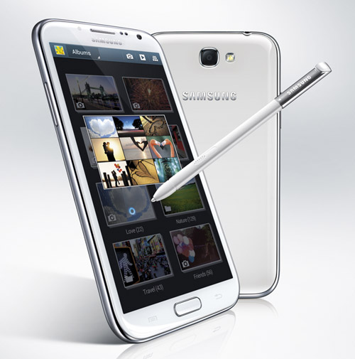 Samsung officialise le Galaxy Note 2