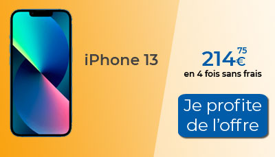 IPhone 13 promo RED by SFR