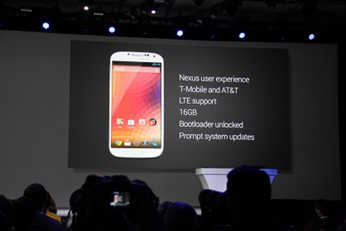 Samsung Galaxy S4 : Google annonce sa propre version « Nexus », 100% Android