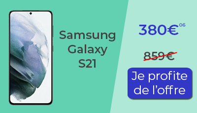 Samsung Galaxy S21 promotion soldes