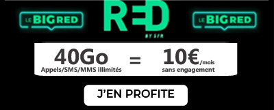 forfait BIG RED 40Go