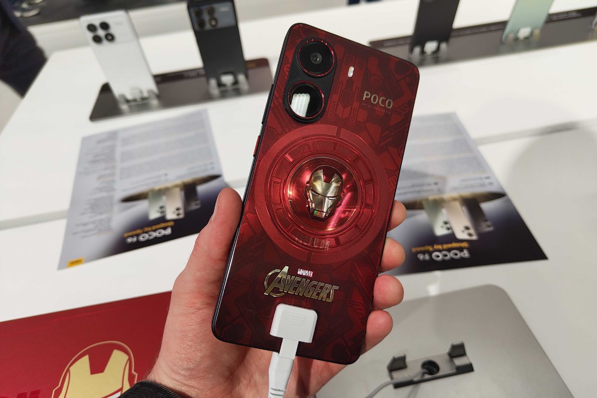 Le Xiaomi Poco X7 Pro édition Iron Man