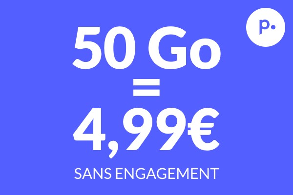 BON PLAN : Obtenez un forfait mobile avec 50Go à moins de 5€