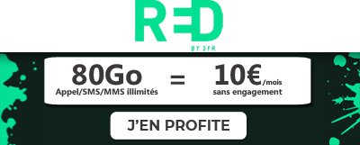 Forfait RED 80Go