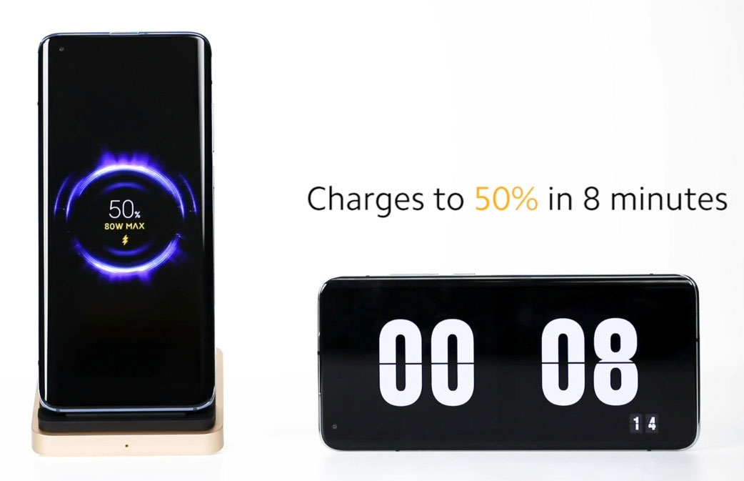 Xiaomi annonce la première charge sans fil à 80 Watts