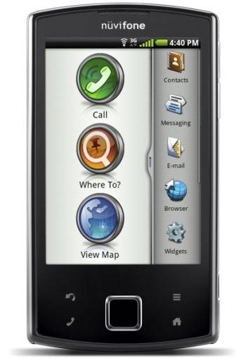 Garmin-Asus annonce le nüvifone A50 sous Android