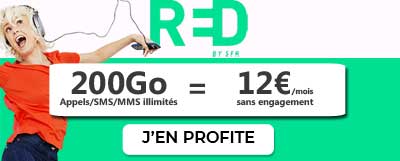 promo forfait RED 