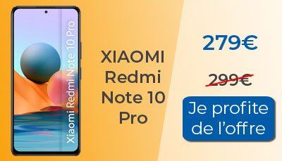 French Days : Xiaomi Redmi Note 10 pro à 279?
