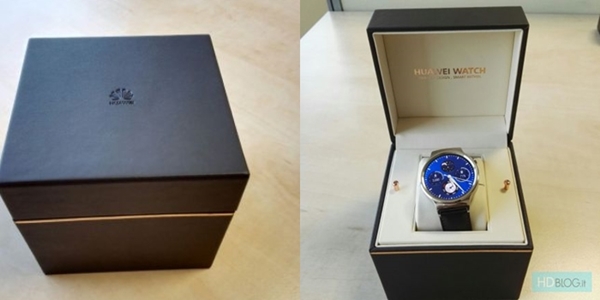 Huawei Watch : des photos dévoilent le coffret de la montre