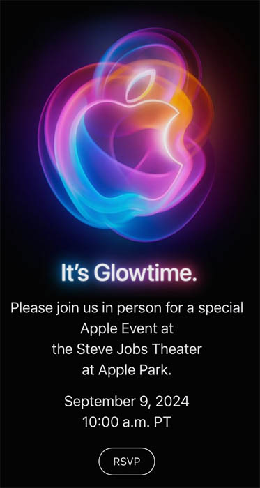 Apple Keynote 9 Septembre 2024