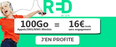 RED forfait 100 Go à 16?