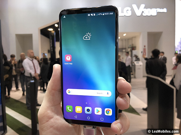 LG décline son V30 avec deux versions du V30S ThinQ (MWC 2018)