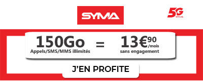 forfait 150Go Syma Mobile