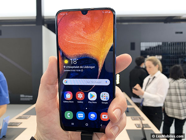 Samsung présente le Galaxy A50, son nouveau fleuron milieu de gamme