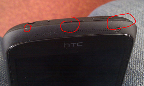 HTC One S : déjà des problèmes pour le revêtement en céramique de la coque ?
