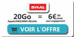 promo forfait mobile 20Go