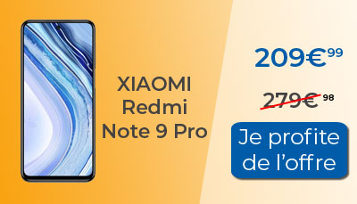 Bon plan Rakuten : Xiaomi Redmi Note 9 Pro à -25%