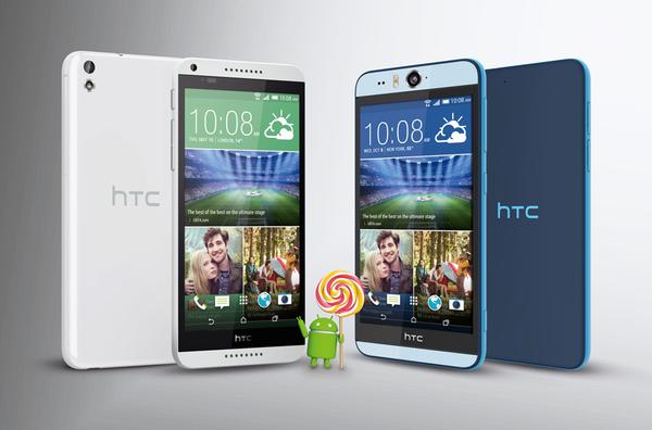 HTC déploie Android Lollipop sur les Desire EYE et Desire 816