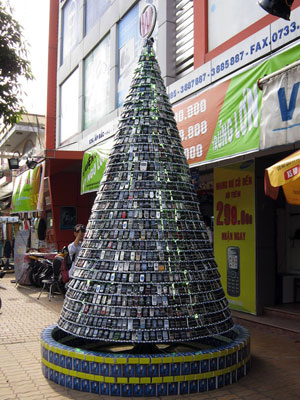 Vietnam sapin hors d'usage vieux 