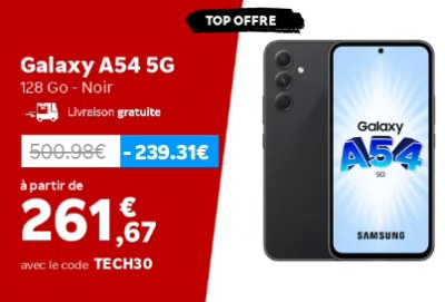 promo Galaxy A54 Rakuten