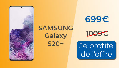 Samsung Galaxy S20+ en promo à la FNAC