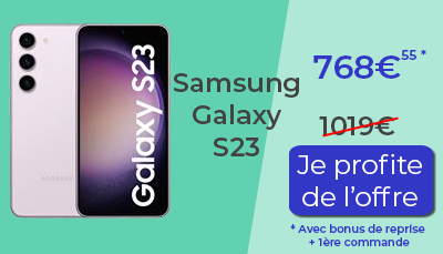 Promotion Samsung Galaxy S23 pas cher