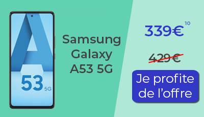 Samsung Galaxy A53 5G rakuten promo soldes