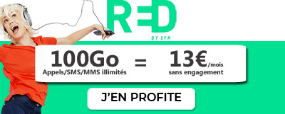 promo RED 100Go