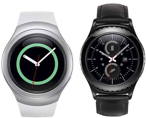 Samsung présente la Gear S2, sa première montre ronde